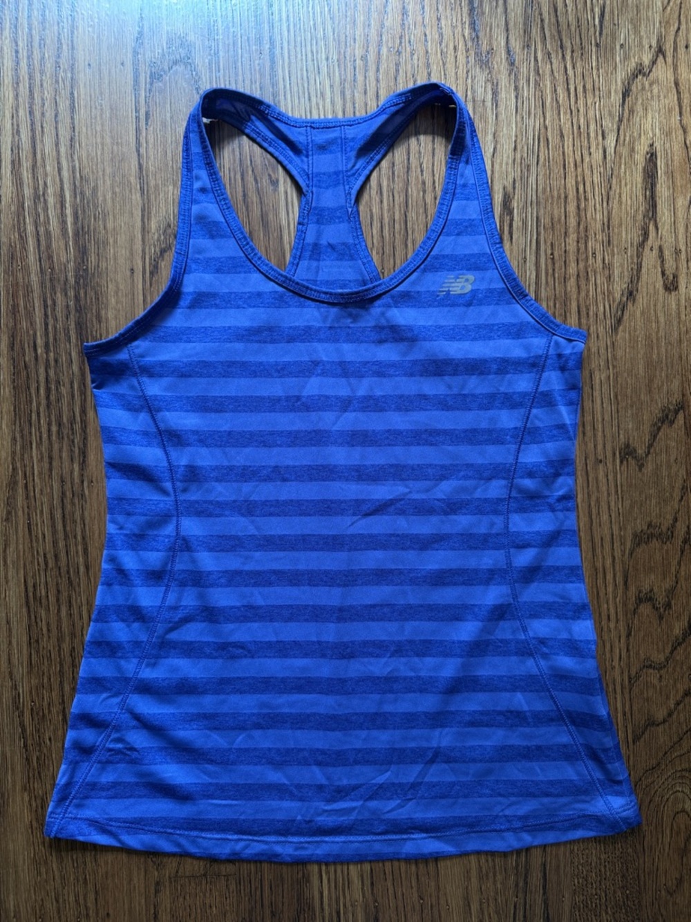 New Balance Women’s Purple Striped Racerback Tank